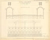 Proposed STATION ON THAMES. Hungerford/Charing Cross Bridge. BALY 1855 old map