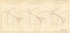 CHARING CROSS STATION plans. Hungerford Bridge Station-on-Thames.BALY 1855 map
