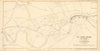 Proposed LONDON RAILWAY. District Line precursor.Embankment. HAWKSHAW 1855 map