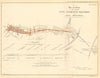 Proposed CITY TERMINUS RAILWAY. Farringdon London. CHARLES PEARSON 1855 map