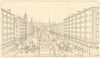 FARRINGDON STREET. Proposed Metropolitan underground railway. PEARSON 1855
