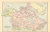 BRITISH AMERICA. Dominion of Canada.Shows part of Greenland as British 1876 map