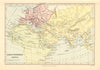 ANCIENT WORLD. 'Orbis Veteribus Notus'. BARTHOLOMEW 1876 old antique map chart