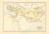 EMPIRE OF ALEXANDER THE GREAT. 'Regnum Alexandri Magni'. BARTHOLOMEW 1876 map