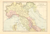 ROMAN ITALY NORTH. 'Italia (Septentrionalis)'. Gallia Cisalpina &c 1876 map