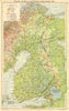 RUSSO-FINNISH WINTER WAR. Mannerheim line. March 1940 Borders. WW2 1940 map