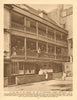 The George Inn, Borough High Street. The last Southwark hostelry 1926 print