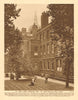 Amen Court & St. Paul's Dome. Paternoster Row. City of London 1926 old print