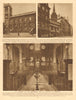 St. Andrew by the Wardrobe & St. Peter's in Cornhill. Queen Victoria Street 1926