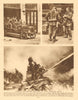 London's fire-fighters. Fire brigade 1926 old vintage print picture