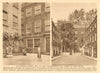 Pickering Place, St. James's and Park Row, Knightsbridge 1926 old print