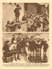 A budding East End comedian. Children at the Serpentine 1926 old vintage print