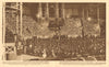 Triennial Handel festival choir at the Crystal Palace 1926 old vintage print