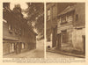 Wooden houses. Collingwood Street, Camberwell & St John's Hill, Shadwell 1926