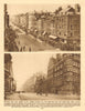 St. James's Street in the 1880's awaiting Queen Victoria & 1926 1926 old print