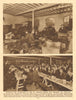 London homeless. Morning Post Embankment Home. Westminster Church Army Home 1926