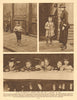 London East End slum children 1926 old vintage print picture