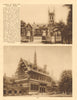 Whitgift School Croydon. Merchant Taylors School Charterhouse Square 1926