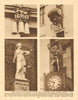 London shop signs. Grocer Wine Merchant Scale-maker Watchmaker 1926 old print