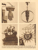 London shop signs. Glovemaker. White Star Line. Sun Insurance.Hoop & Grapes 1926