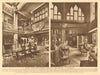 The Belfry, Belgravia. Dining room & drawing room. Now Mossiman's 1926 print
