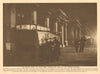 The coffee stall at Hyde Park Corner by St George's Hospital 1926 old print