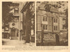 Christchurch, Newgate, and a glimpse of old St. Bartholomew's Close 1926 print