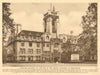 Middlesex Guildhall, Parliament Square. Now the Supreme Court 1926 old print