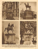 London statues. Dukes of Cambridge/Wellington. King George III. William III 1926