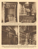 City churches. St Margaret Pattens St Mary-at-Hill All Hallows Gracechurch 1926