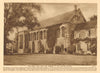 The Great Hall built by Edward IV. for Eltham Palace 1926 old vintage print