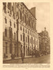 Moorgate. City of London. Electra House 1926 old vintage print picture