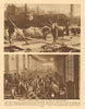 Tannery, Neckinger Mills, Bermondsey. Blacksmith's shop, Beckton Gas Works 1926