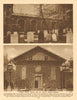Chapel Royal, Savoy, and St. Paul's Covent Garden 1926 old vintage print