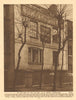 Old Bell Tavern, St. Bride's churchyard, Fleet Street 1926 vintage print