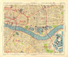 LONDON. City East End Bermondsey Stepney Rotherhithe Whitechapel.BACON 1928 map