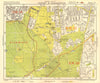 SW LONDON. Putney Roehampton Richmond Park Wimbledon Common. BACON 1955 map