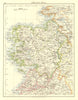 CONNACHT CONNAUGHT. Galway Mayo Sligo Leitrim. West Ireland.  JOHNSTON 1906 map