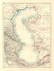 CASPIAN SEA. Baku Persia Astrakan. 
