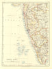 BRITISH INDIA SW.Bombay Mysore Malabar Coast Lakkadives.  JOHNSTON 1906 map