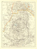 HABESH or ABYSSINIA. Tigre Amhara Shoa Godjam. Ethiopia.  JOHNSTON 1906 map
