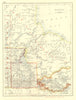 MANITOBA. Winnipeg Canadian Pacific Railroad Keewatin Canada. JOHNSTON 1906 map