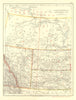 CANADA PRAIRIES. Showing both new and old provinces.  JOHNSTON 1906 map