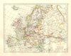 EUROPE. Carinthia Upper Silesia East Prussia Plebiscites. Greek Smyrna 1920 map
