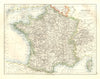 FRANCE post WW1. Saar/Sarre basin Territory/Territoire Saarbeckengebiet 1920 map