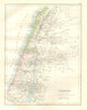 PALESTINE. Beirut. Galilee Samaria Judea Perea Phoenicia. JOHNSTON 1920 map