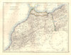 MOROCCO. Spanish protectorate. Protectorado español de Marruecos 1920 old map