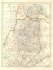 ABYSSINIA. Tigre Amhara Shoa Gojjam. Ethiopia. Eritrea. JOHNSTON 1920 old map