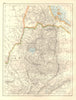 ABYSSINIA. Tigre Amhara Shoa Gojjam. Ethiopia. Eritrea. JOHNSTON 1920 old map