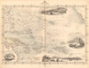 POLYNESIA/PACIFIC ISLANDS. inc Sandwich/Hawaiian islands.TALLIS/RAPKIN 1849 map